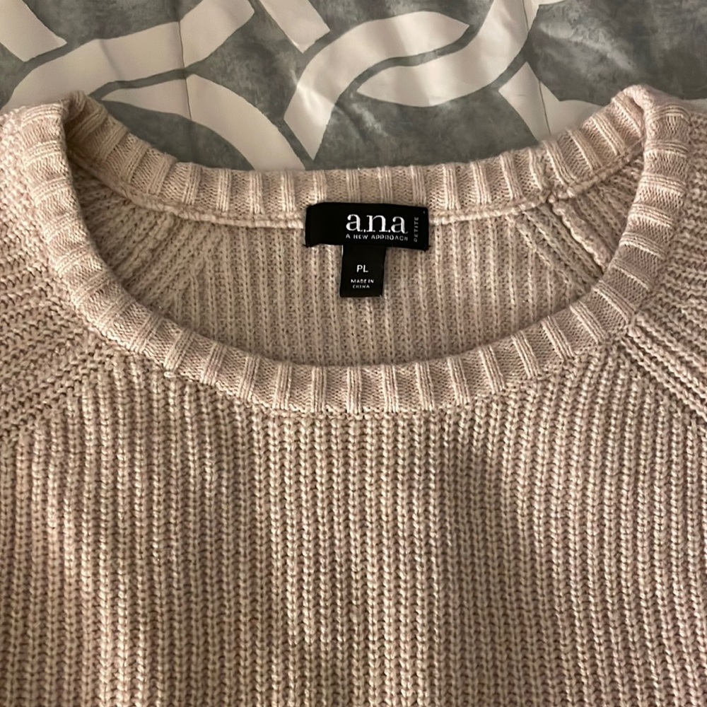 Excellent Condition a.n.a Cozy Sweater with sides that have accents.